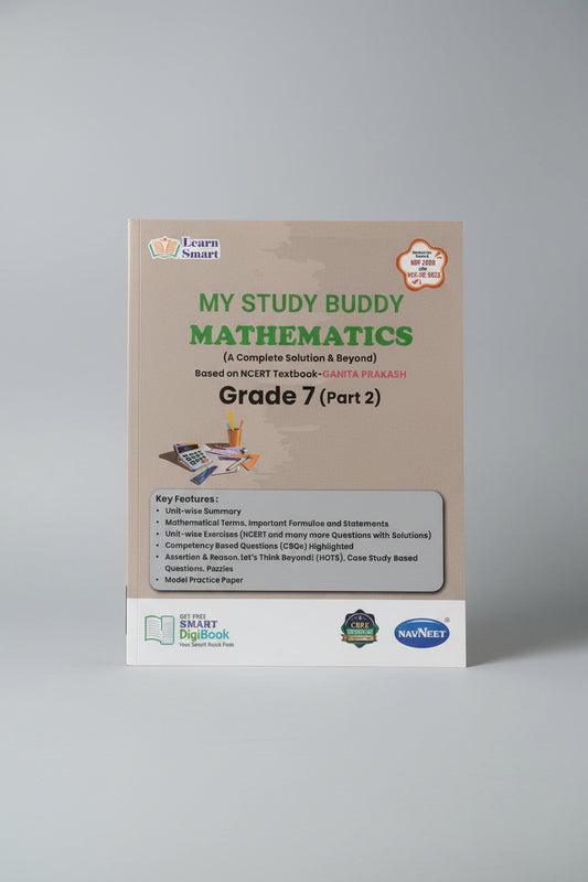 Learn Smart My Study Buddy Mathematics Std.7th (Part-2)
