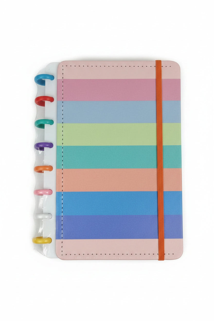 Fancy Spiral Style Rainbow Diary