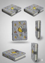 Soft Foam Cover Diary with Magnetic Lock