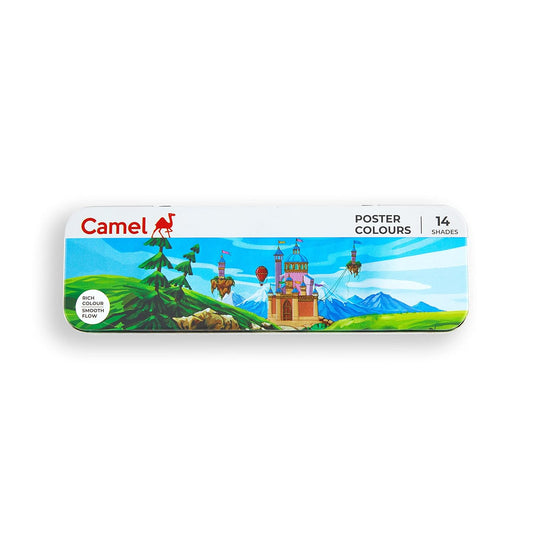 Camel 14 Shades Poster Color