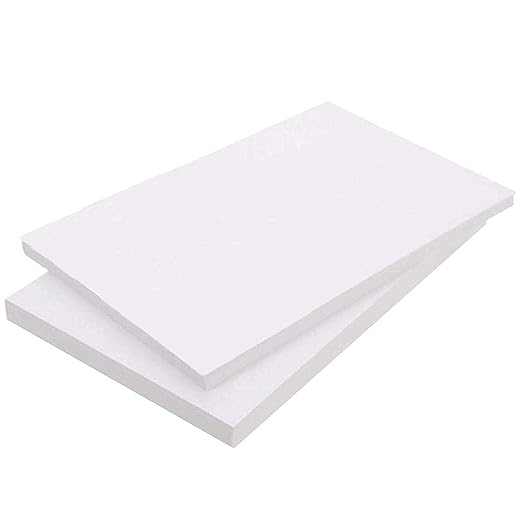 A4 Size, 300 GSM Smooth Finish Ivory Drawing Paper Sheets, White, 16.5 Inch x 11.75 Inch, Combo Pack of 20 Sheets