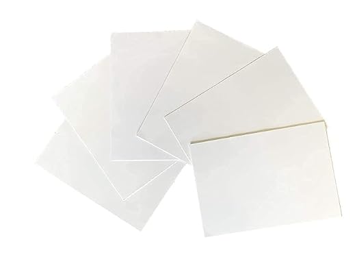 A4 Size, 300 GSM Smooth Finish Ivory Drawing Paper Sheets, White, 16.5 Inch x 11.75 Inch, Combo Pack of 20 Sheets