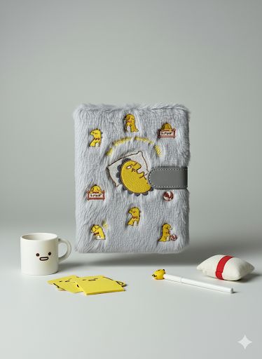 Soft Foam Cover Diary with Magnetic Lock