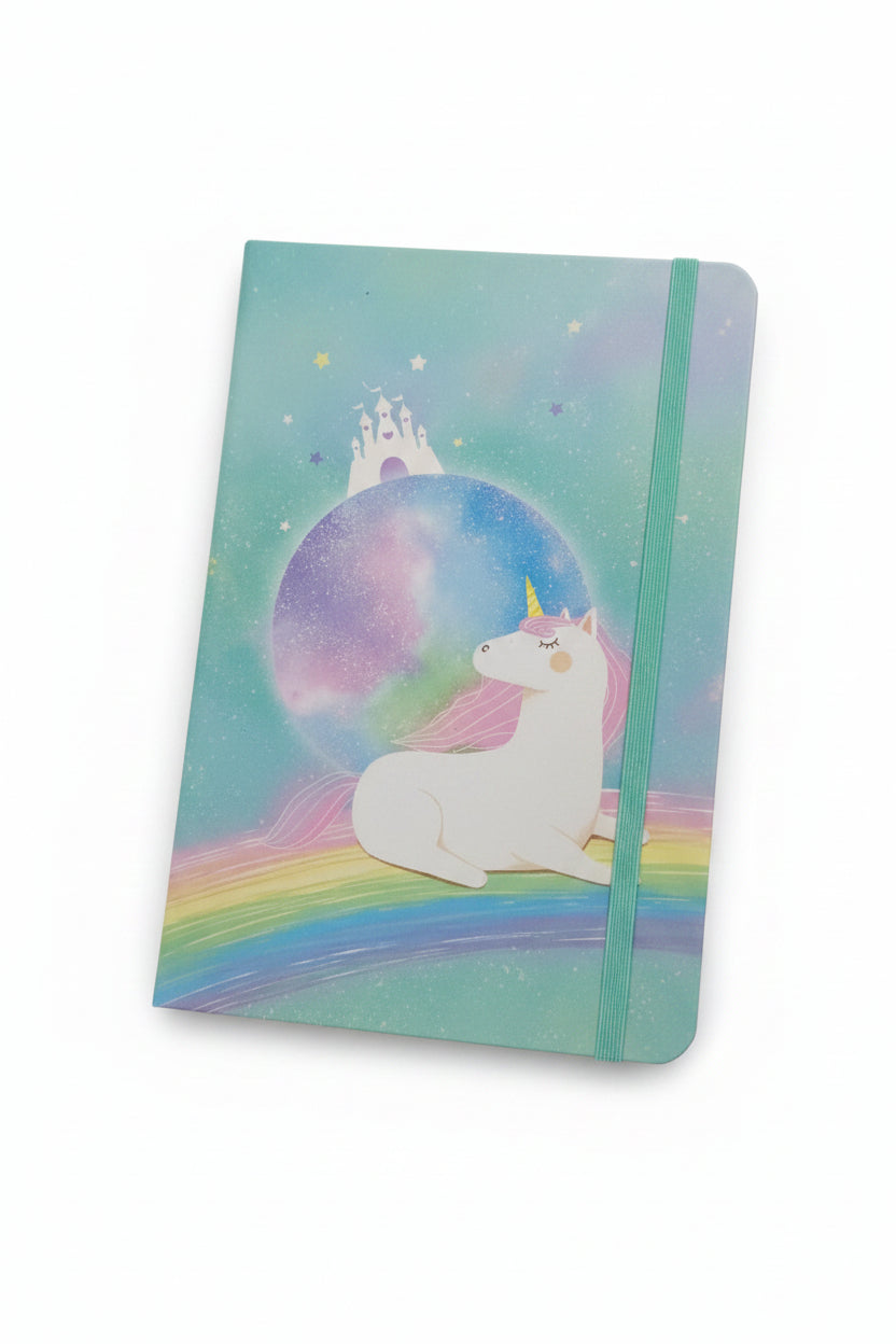 Unicorn Cover Page Fancy Diary