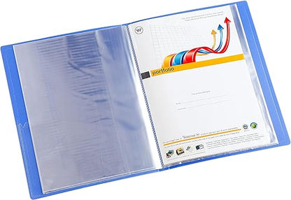 Worldone A4 Size | Presentation Display Book File | Made of 1 mm Virgin PP Sheet |