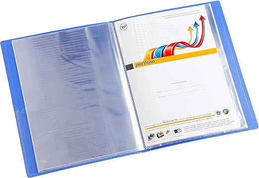 Worldone A4 Size | Presentation Display Book File | Made of 1 mm Virgin PP Sheet |