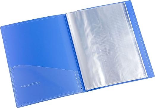 Worldone A4 Size | Presentation Display Book File | Made of 1 mm Virgin PP Sheet |