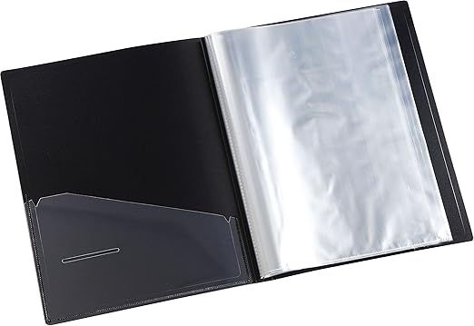 Worldone A4 Size | Presentation Display Book File | Made of 1 mm Virgin PP Sheet |