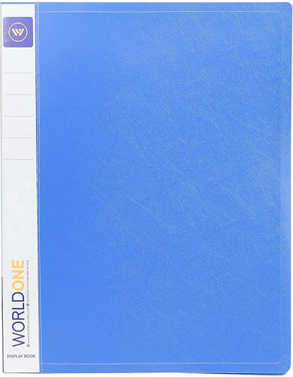 Worldone A4 Size | Presentation Display Book File | Made of 1 mm Virgin PP Sheet |