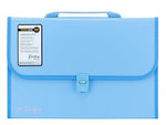 Worldone Expanding File Folder with Handle & Lock 13 Indexed Pocket for Documents Sorting Durable Long Lasting