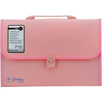 Worldone Expanding File Folder with Handle & Lock 13 Indexed Pocket for Documents Sorting Durable Long Lasting