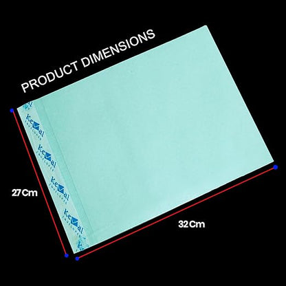 A4 Size Polynet Clothline Envelope Courier Cover Self-Seal Business Catalogue Cloth Lined Courier Document Pouch Bag for Invitation and Post Cover, 25 L x 30 H cm Pack of 20
