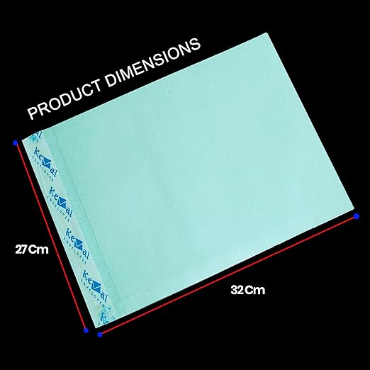 A4 Size Polynet Clothline Envelope Courier Cover Self-Seal Business Catalogue Cloth Lined Courier Document Pouch Bag for Invitation and Post Cover, 25 L x 30 H cm Pack of 20