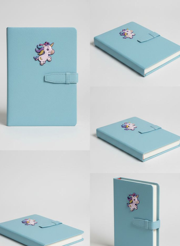 Unicorn Diary With Magnetic Lock