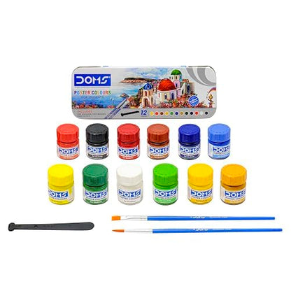 Doms 12 Shades Poster Colours |