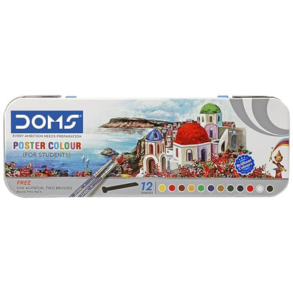 Doms 12 Shades Poster Colours |