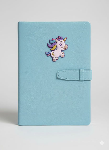 Unicorn Diary With Magnetic Lock