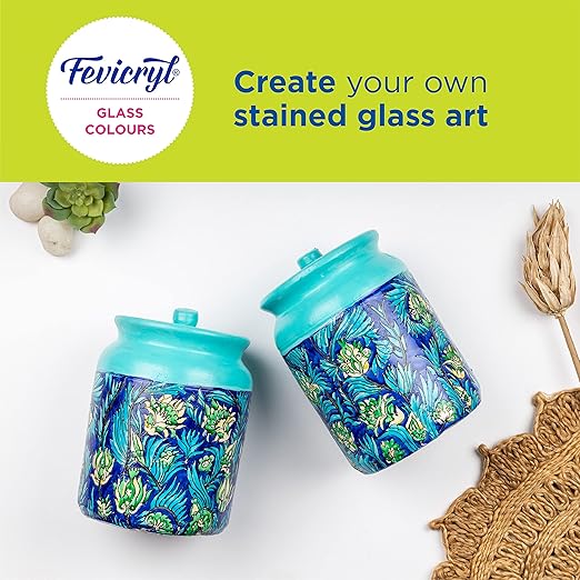 Pidilite Fevicryl Water Based Glass Colours 10