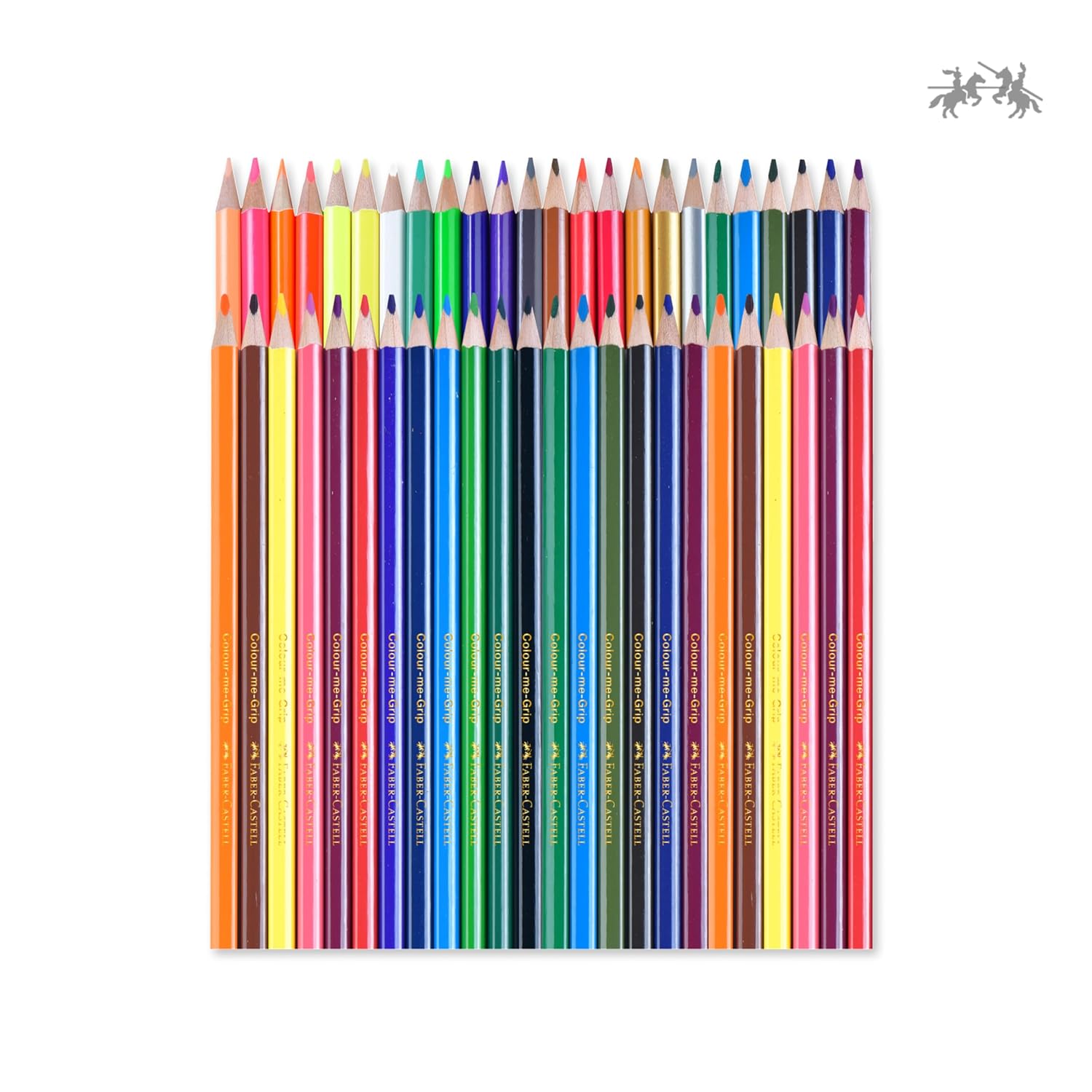 Faber-Castell Triangular Colour Pencil Set – Pack of 48 | Super Soft, Smooth & Child-Safe Colour Pencils |