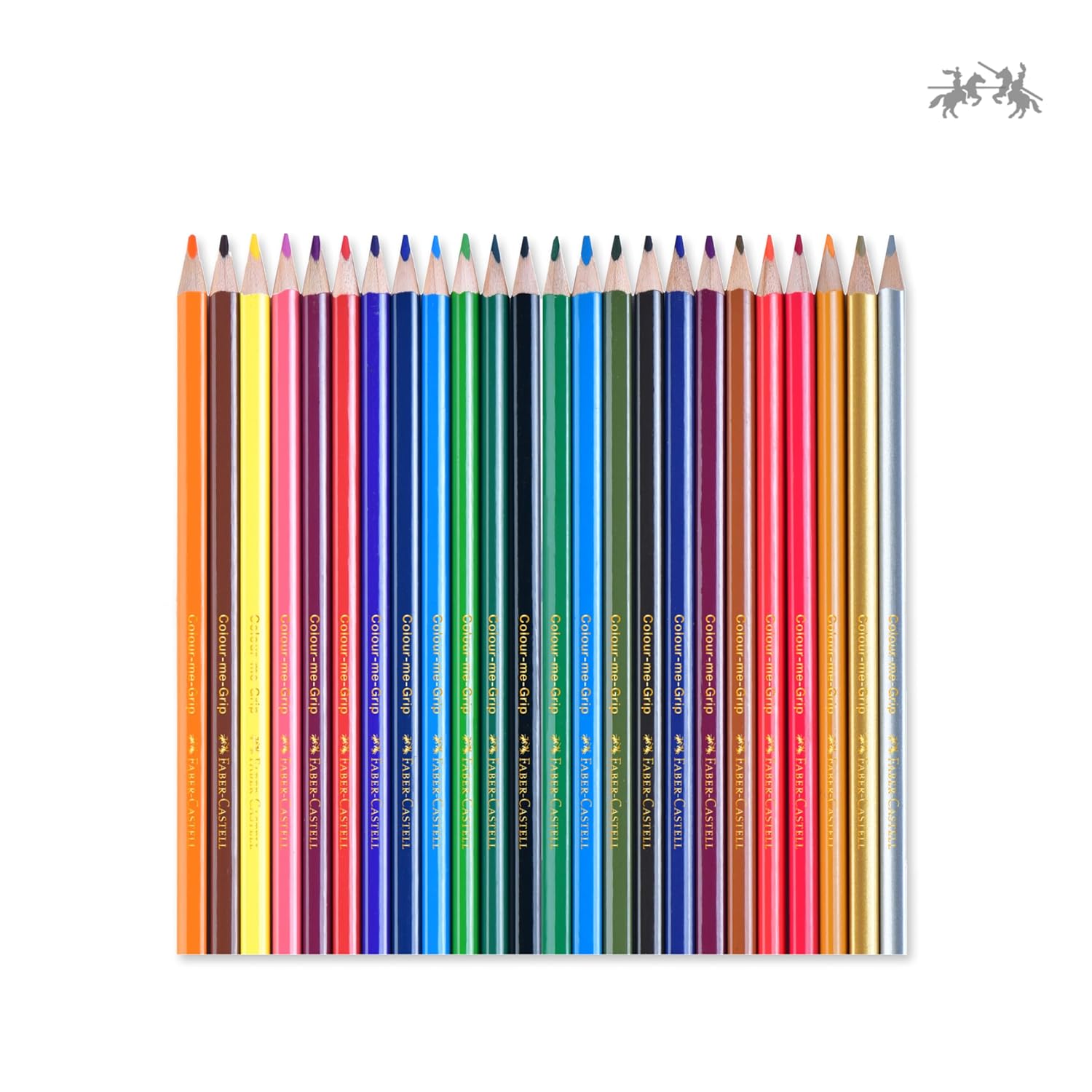 Faber-Castell Triangular Colour Pencil Set – Pack of 24