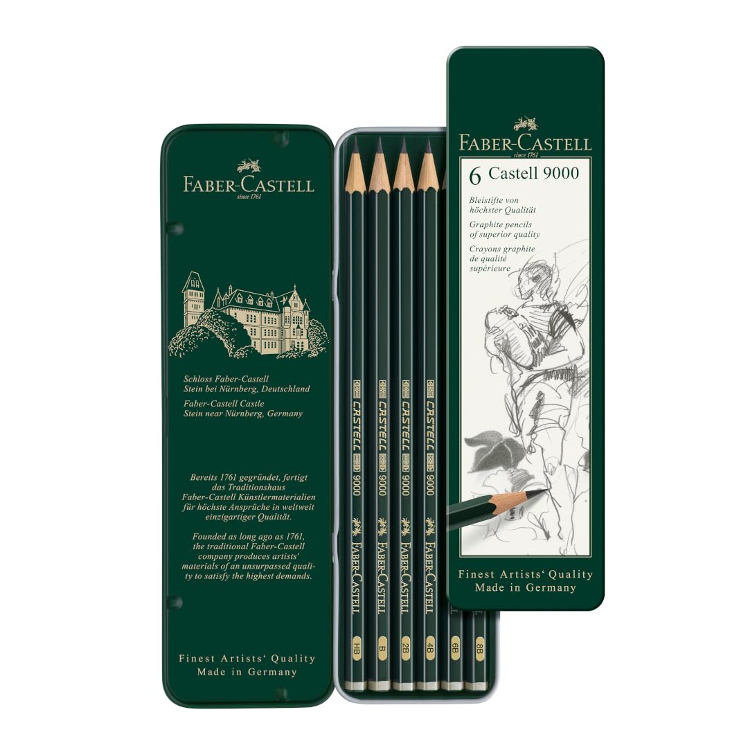 Faber-Castell Graphite Aquarelle Pencil Set - Pack of 5