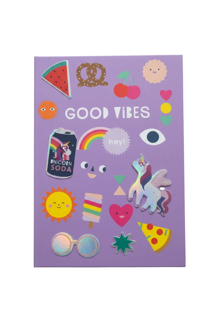 Good Vibes Hard Bound Cover Page Diary