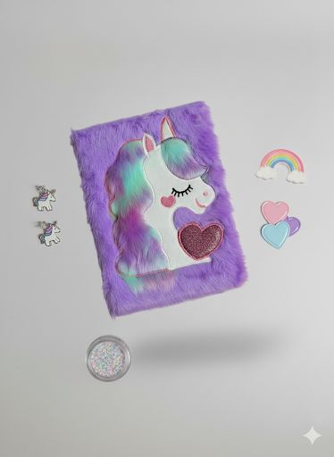 Magical Unicorn Plush Diary