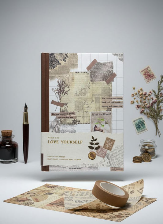 Vintage Love Yourself Diary