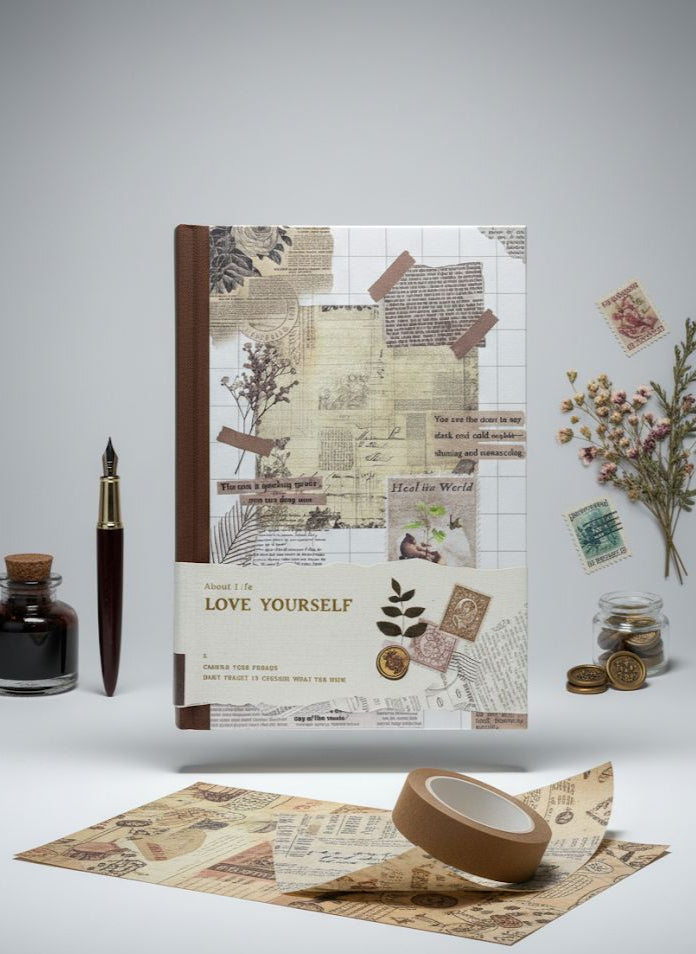 Vintage Love Yourself Diary