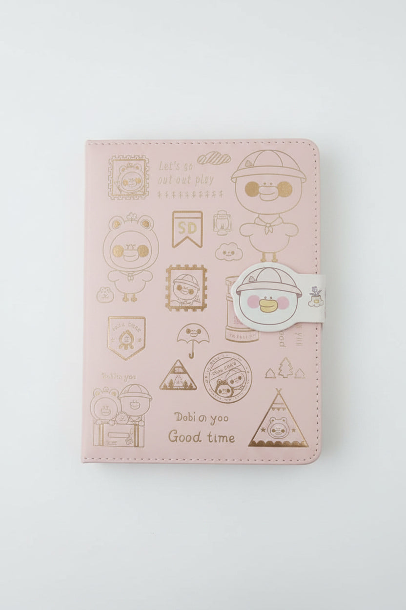Fancy Side Lock Style Diary