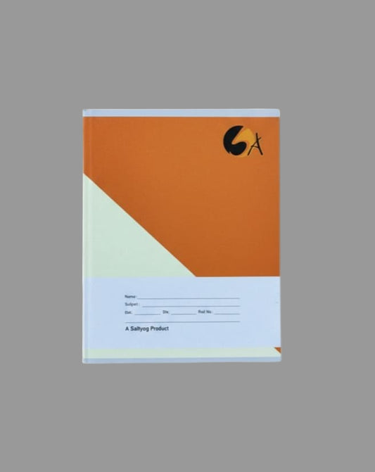 XAV- Double Line Hard Bound Interleaf Notebook