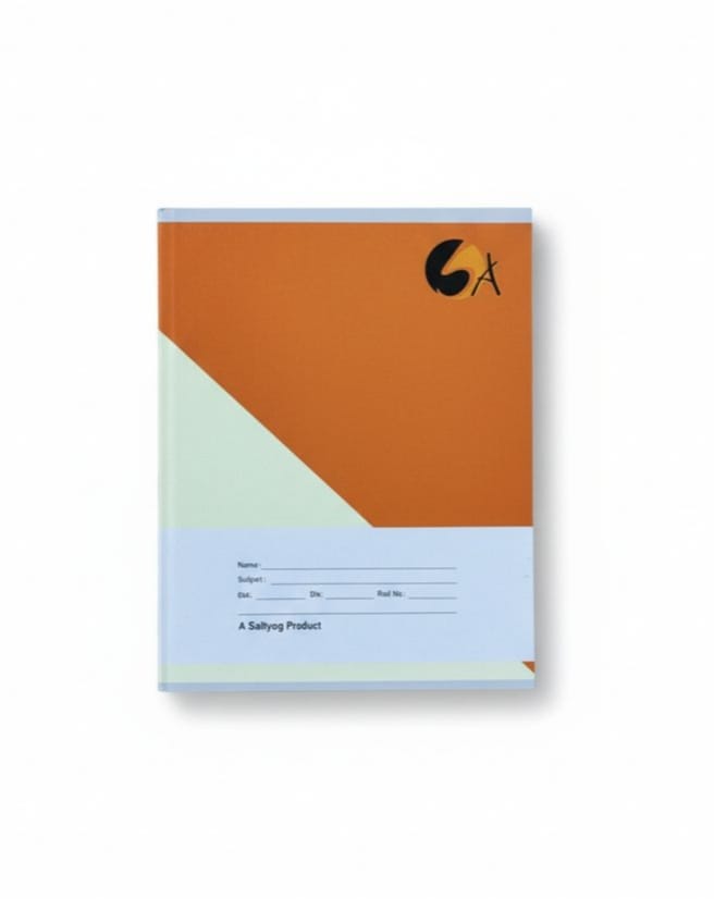 XAV- Single Line Hard Bound Interleaf Notebook