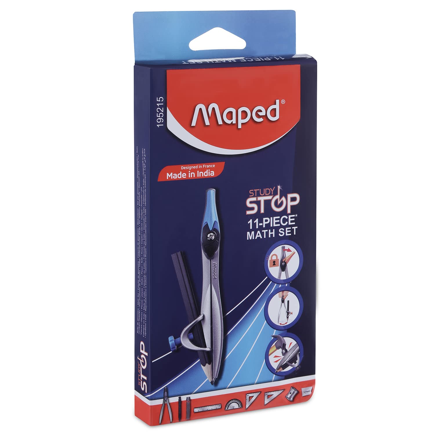 Mapped Study Stop Geometry Box