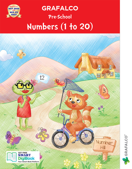 Grafalco Pre-School Numbers (1 to 20)