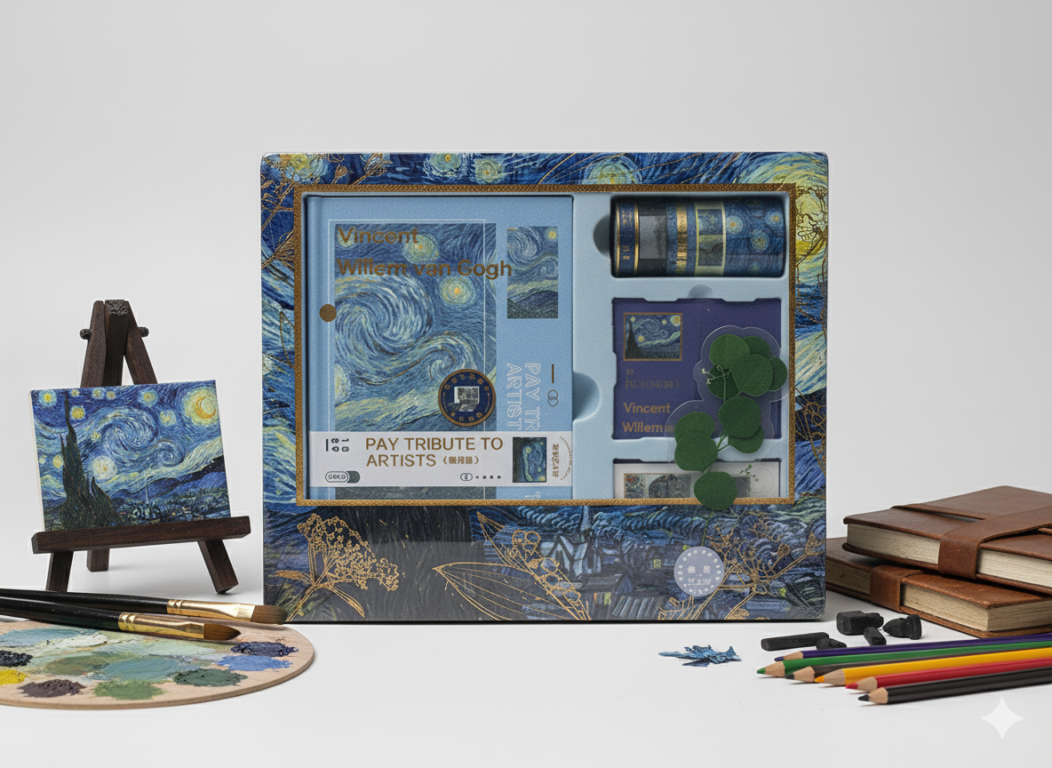 Van Gogh "Starry Night" Aesthetic Diary