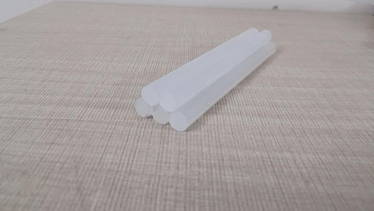 11 mm Glue Sticks for Glue Gun - 11mm x 165mm in Length - Hot Melt Transparent Glue Stick - Pack of 10