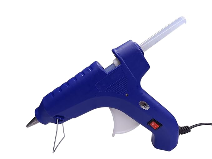 Hot Melt Glue Gun & 11mm Glue Sticks With On/Off Switch Anti Drip Heavy Duty Glue Sticks for DIY Projects, School