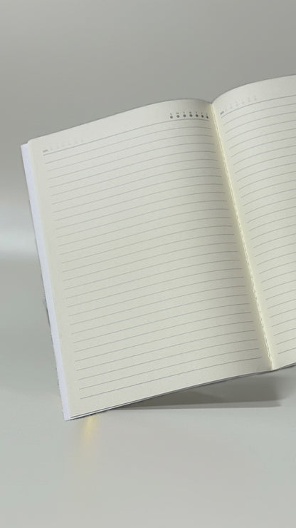 Leisurely Time Soft cover Fancy Style Diary
