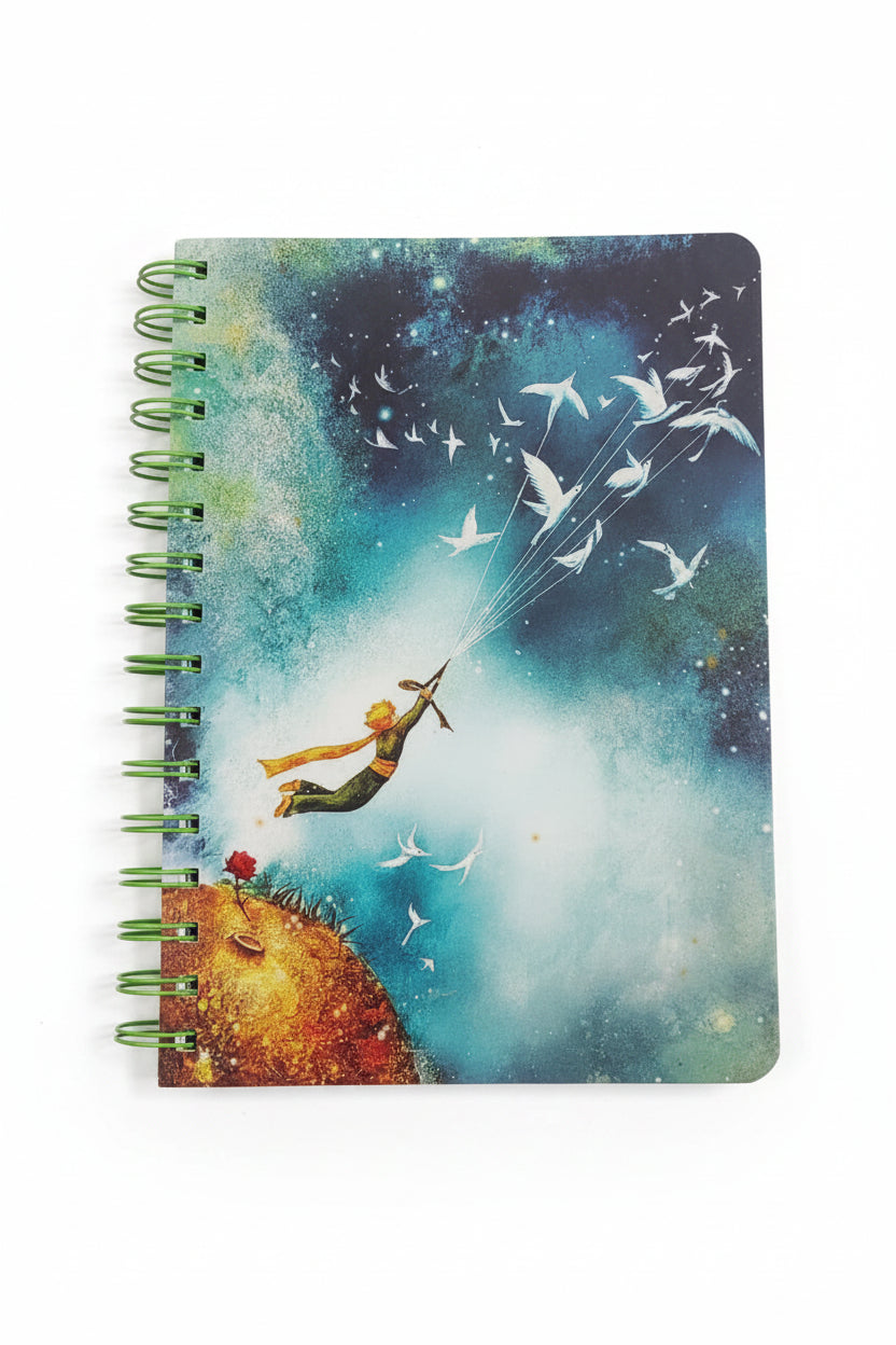 Fancy Spiral Style Diary