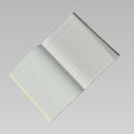 XAV- Hard Bound Four Line Interleaf Notebook
