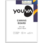 Navneet Youva |Cotton White Blank Canvas Boards for Painting, Acrylic Paint, Oil Paint Dry & Wet Art Media|20x16