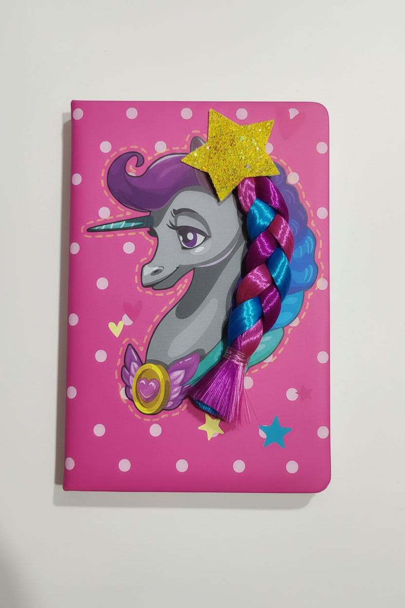 Unicorn Style Fancy Diary