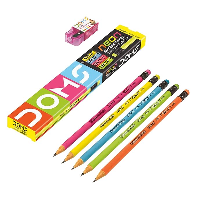 DOMS Neon Pencils