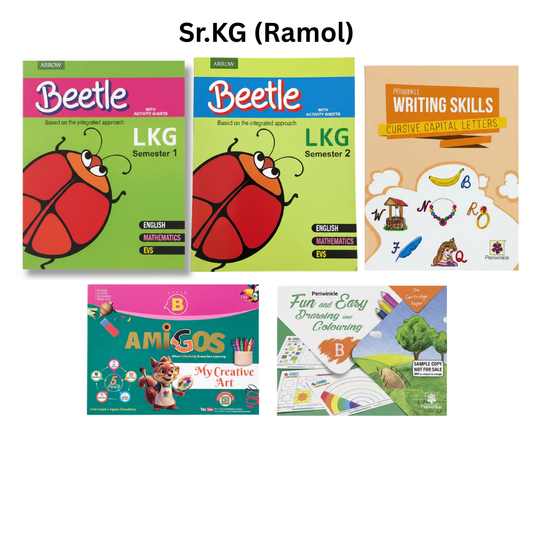 Set of books-Senior KG Ramol