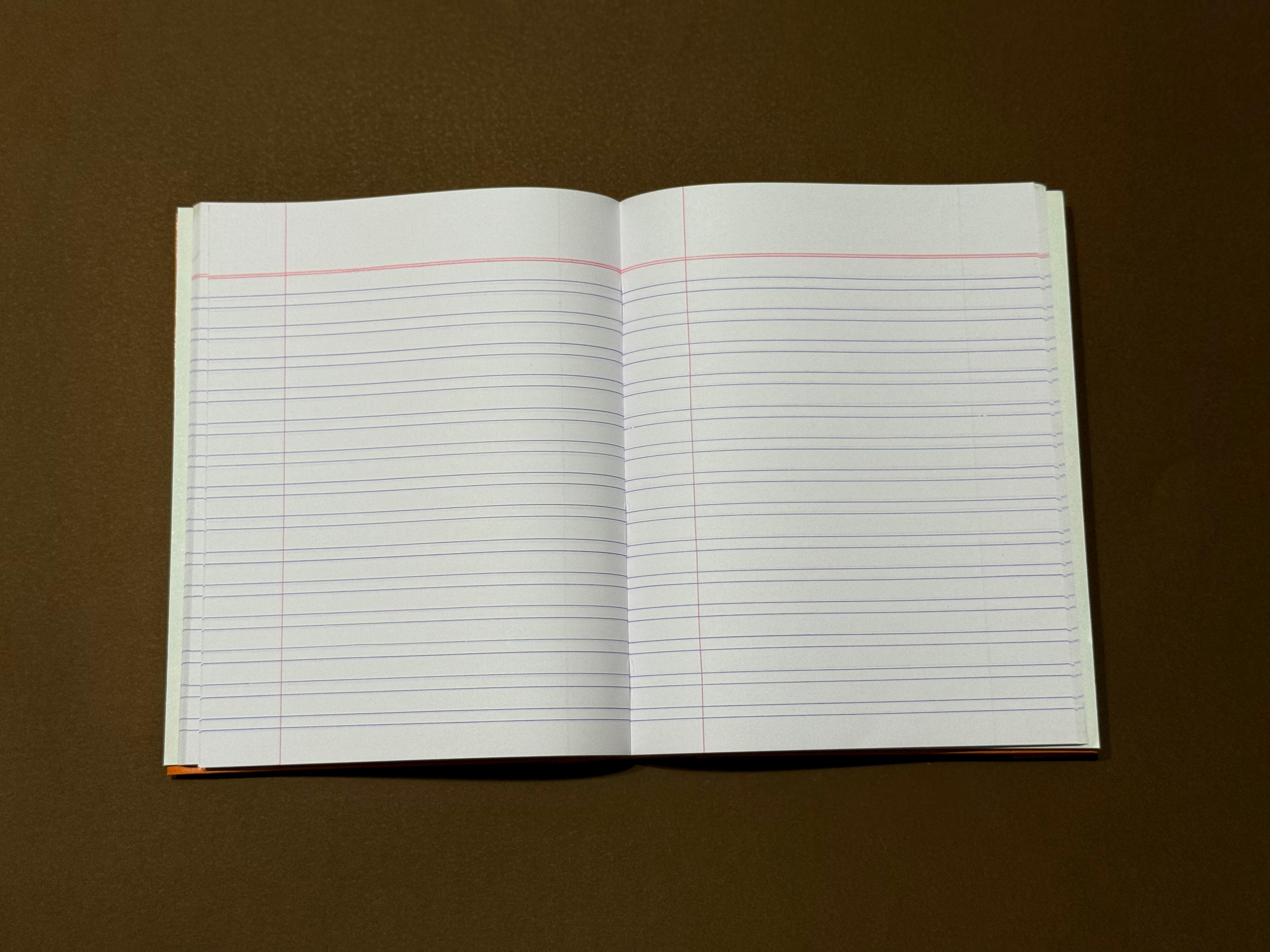 XAV- Double Line Hard Bound Notebook