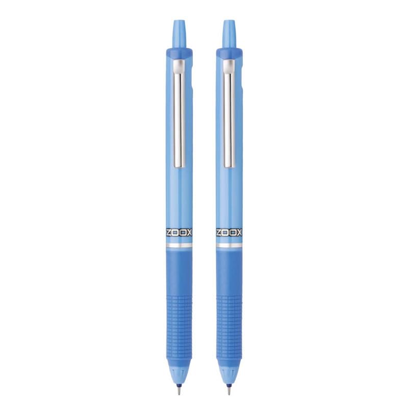 ZOX H7 Retractable Liquid Ink Pen - Needle Tip, Blue