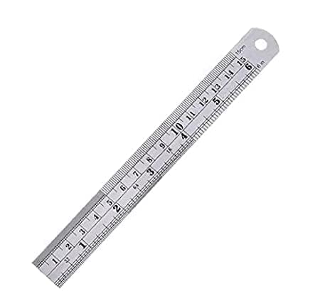 Stainless Steel ruler 15cm