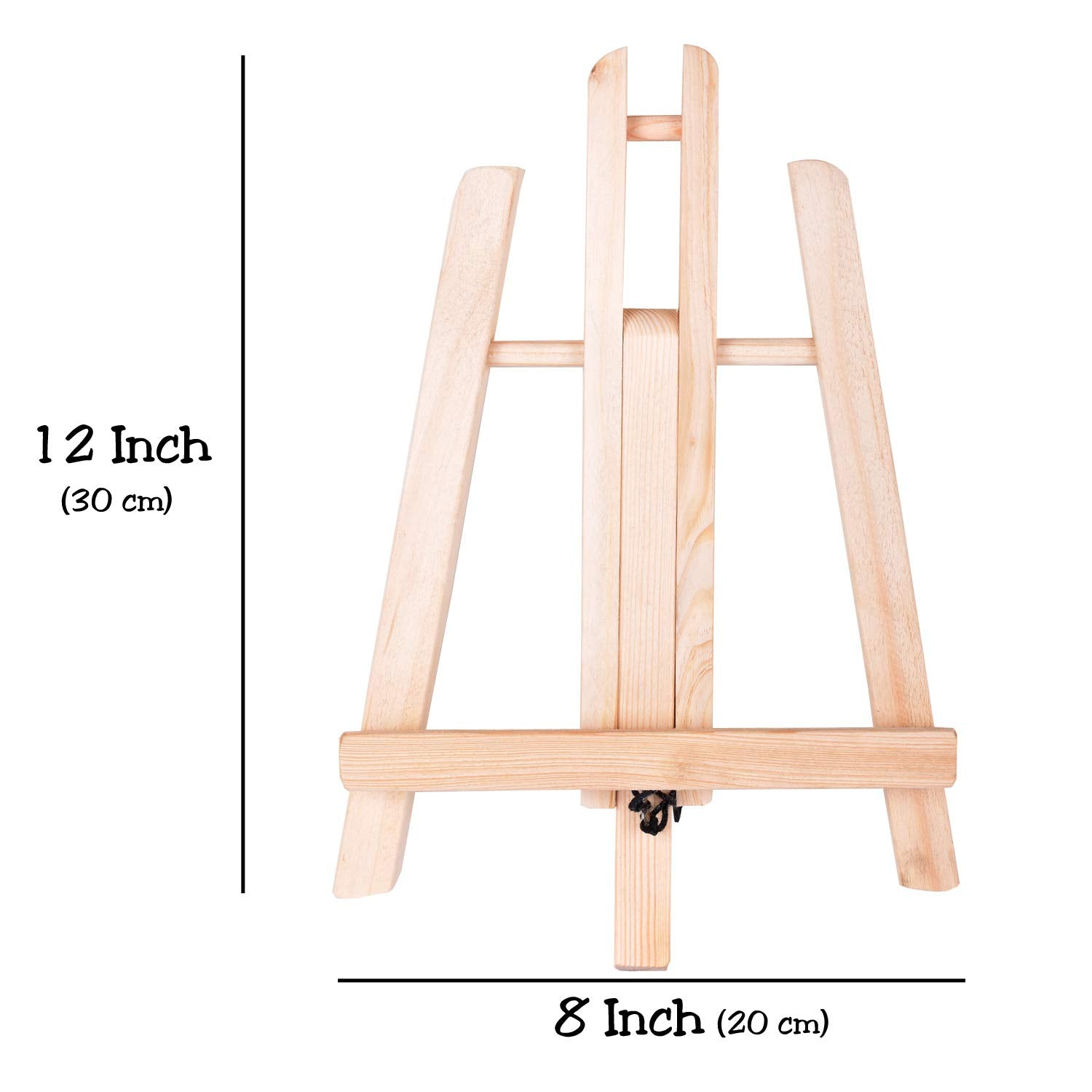 Canvas Easel Stand Tabletop A-Frame Wooden Easel Size - 12"