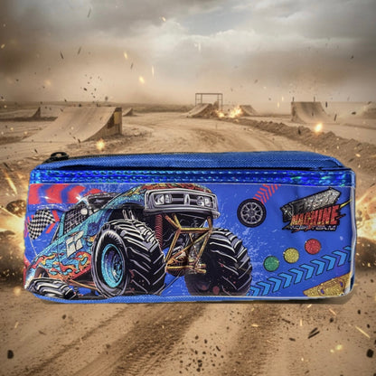 Monster Truck Drive Pencil Pouch