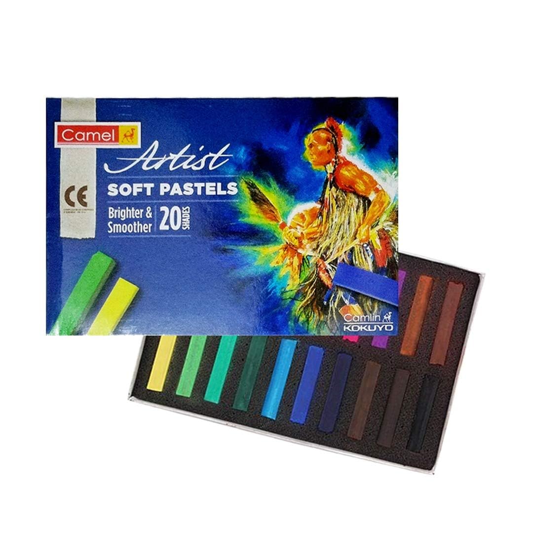 Camel Artist Soft Pastels - 20 Shades
